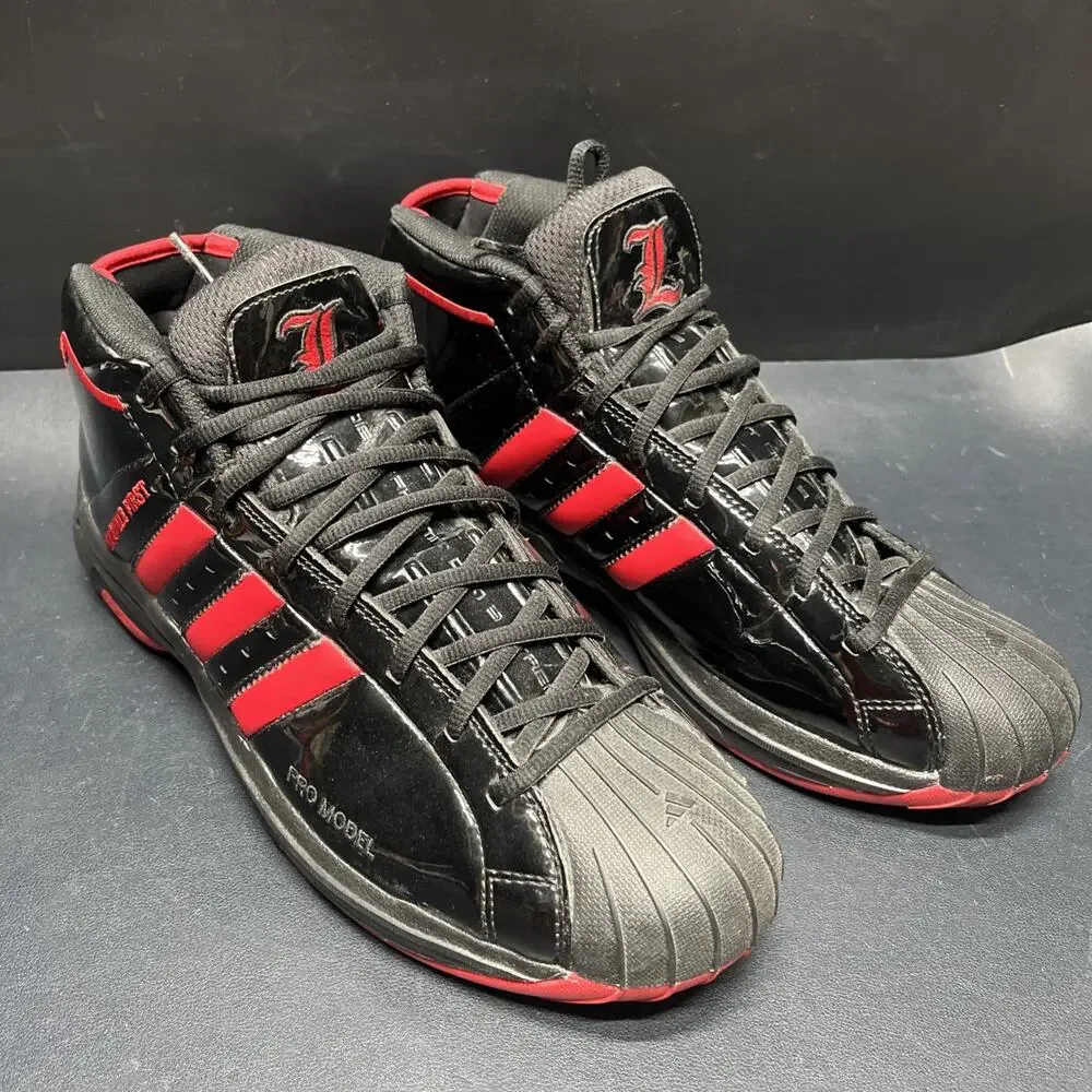 Adidas Pro Model 2G Black Red Embro “Louisville First” Men’s Size 13 FV4197